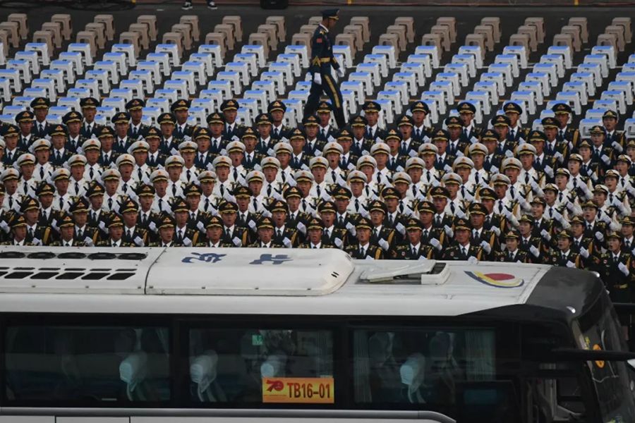 這就是今天早上的北京！