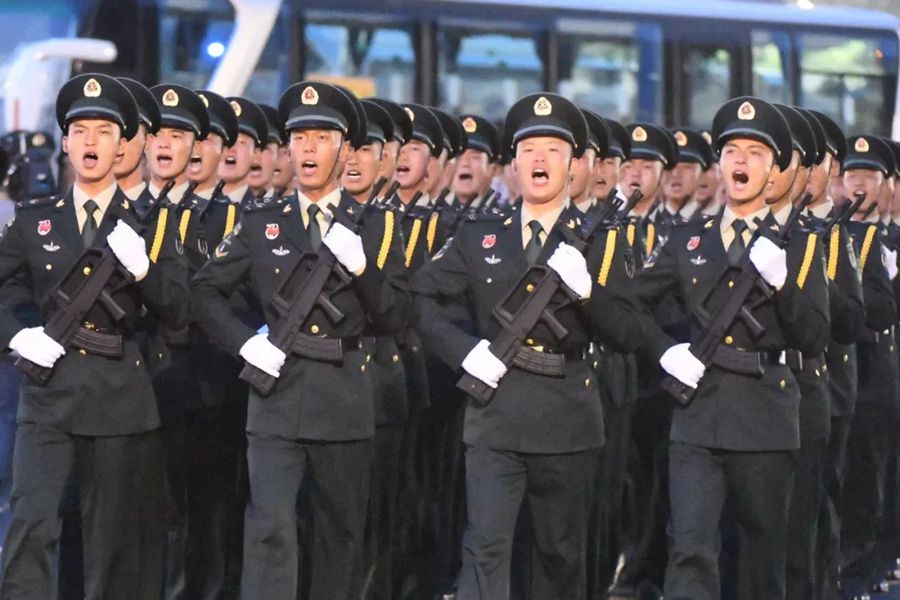 這就是今天早上的北京！