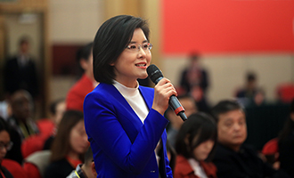 中央電視臺(tái)、中國(guó)國(guó)際電視臺(tái)記者提問(wèn)