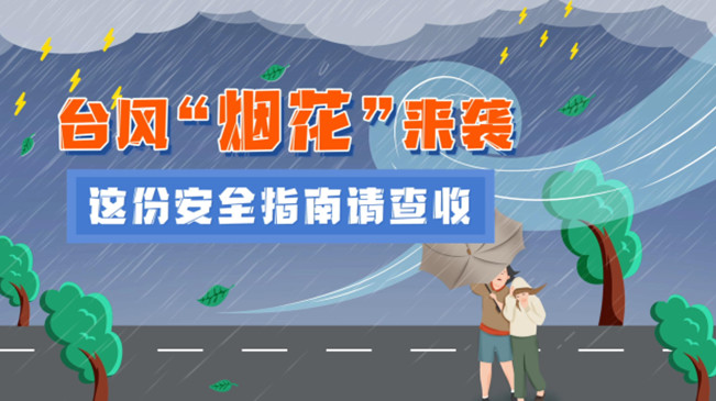 MG動畫：臺風(fēng)&ldquo;煙花&rdquo;來襲，這份安全指南請查收