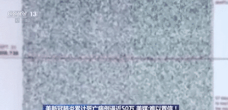 紐約時報用近50萬個&ldquo;點&rdquo;代表死難者