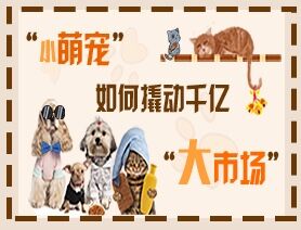 &ldquo;小萌寵&rdquo;如何撬動千億&ldquo;大市場&rdquo;？