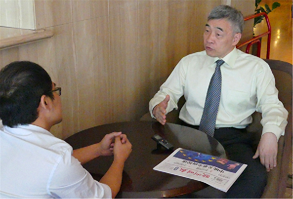 《歐洲時(shí)報(bào)》專(zhuān)訪(fǎng)駐比大使曲星：中比中歐合作承上啟下