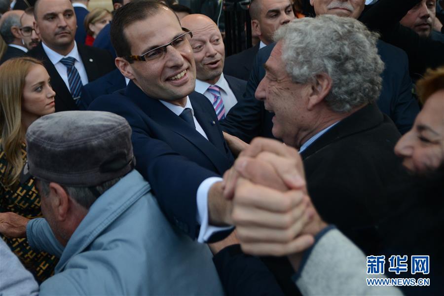 (國(guó)際)(4)羅伯特·阿貝拉宣誓就任馬耳他總理