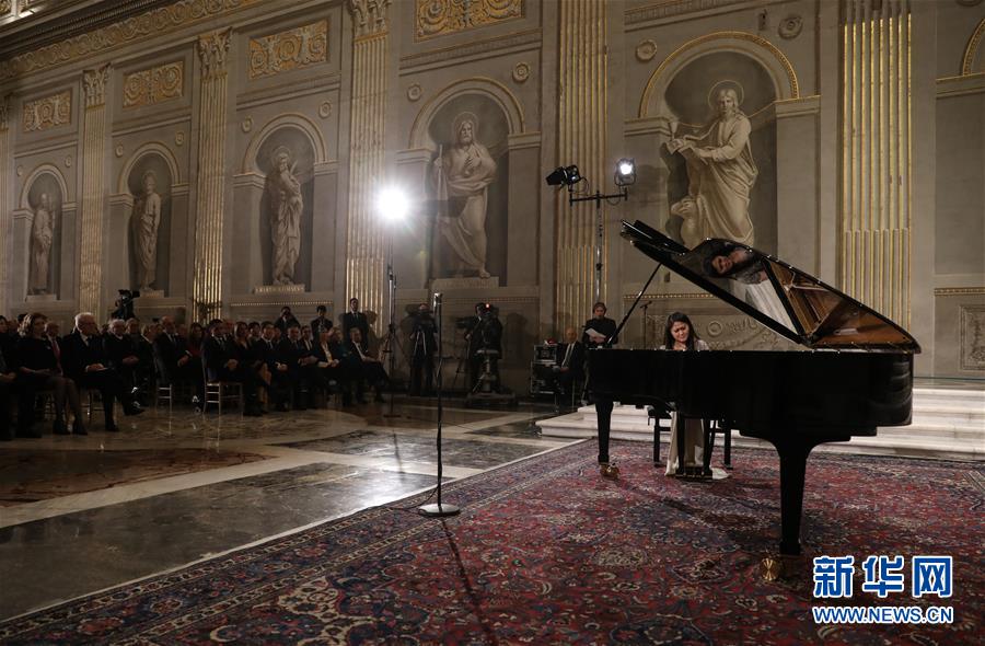 (國際)(3)意總統(tǒng)府舉辦特別音樂會聲援中國抗擊新冠肺炎疫情