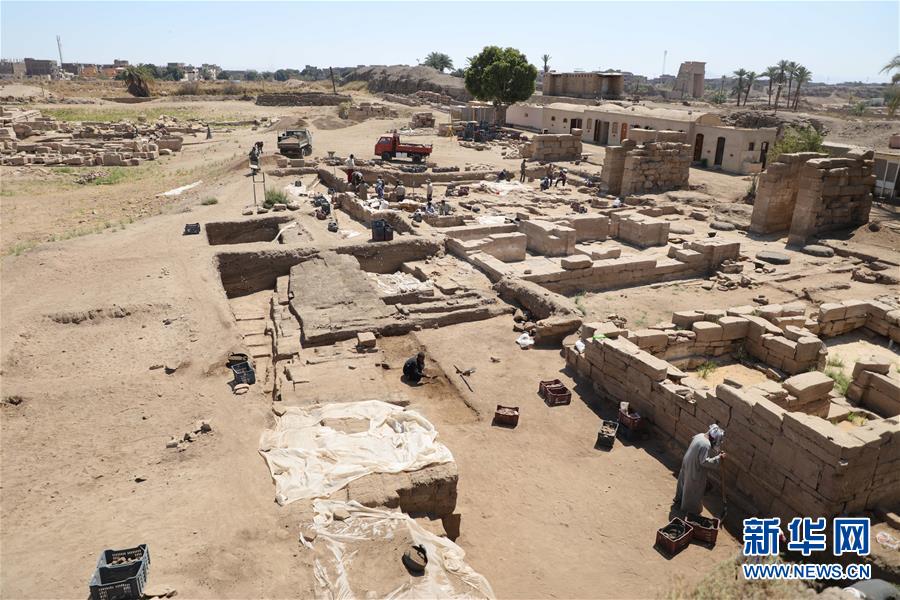 (國(guó)際·圖文互動(dòng))(2)疫中考古——中國(guó)與埃及首次聯(lián)合考古取得階段性成果