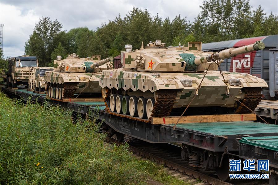 （國際）（2）我軍赴俄參加&ldquo;國際軍事比賽-2020&rdquo;裝備運(yùn)抵比賽場地