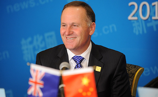 新西蘭總理約翰&middot;基回答中國(guó)網(wǎng)民的問題