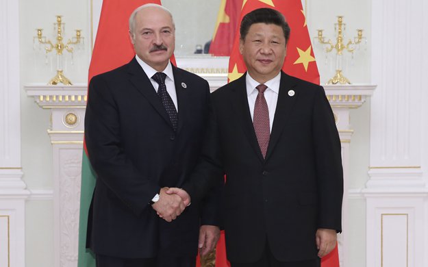 習(xí)近平會(huì)見(jiàn)白俄羅斯總統(tǒng)